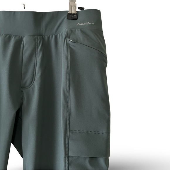 Women's Eddie Bauer Incline Collection Utility Capri in Dragonfly Size 4 NWT - Picture 8 of 11